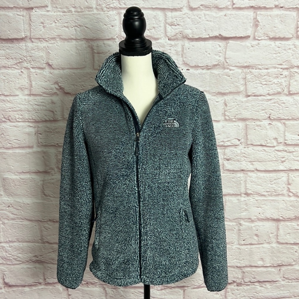 NWOT The North Face Zip Down Fuzzy Jacket Sz S